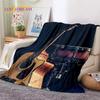 Drum Kit Drum Stand Set Music Instruments Soft Flannel Blanket for Beds Bedroom Sofa Picnic,Throw Blanket Outdoor Leisure Gift