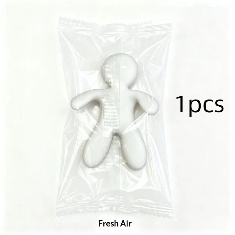 3D Creative Little Elves Air Freshener Natural Fruit Fragrance Car Air Vent Outlet Solid Aromatherapy Fashion Cute Car Interior