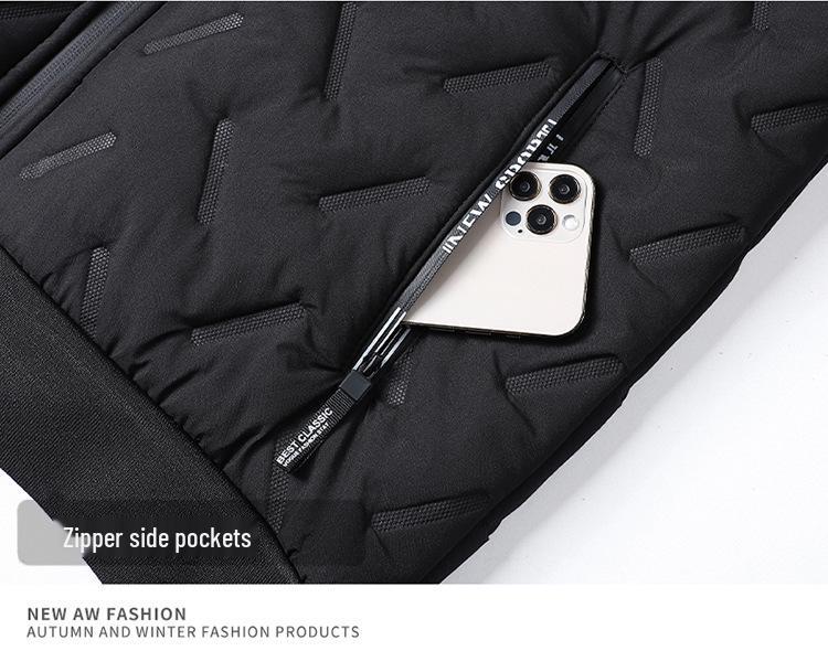 Men's Hooded Winter Jacket - Ultra-Warm Plus Velvet Cotton Outerwear