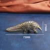 Pangolin Staty Miniatyr Kopparmodell Retro Tungt Djur Heminredning Staty Presenttillbehör Skrivbordsdekoration Hantverk