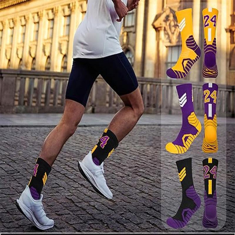 Professionelle Super Star Sport Basketballsocken Frotteesohle Socken Strumpf Elite Dicke Sport Lauf- Radsocken