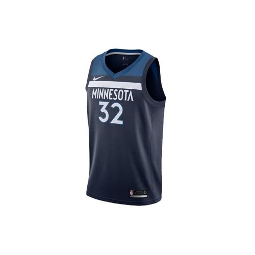 Nike NBA Towns Timberwolves 3 2 Fan Edition Basketball Jersey/Vest Navy Blue Dark blue Men s 864491-420 S