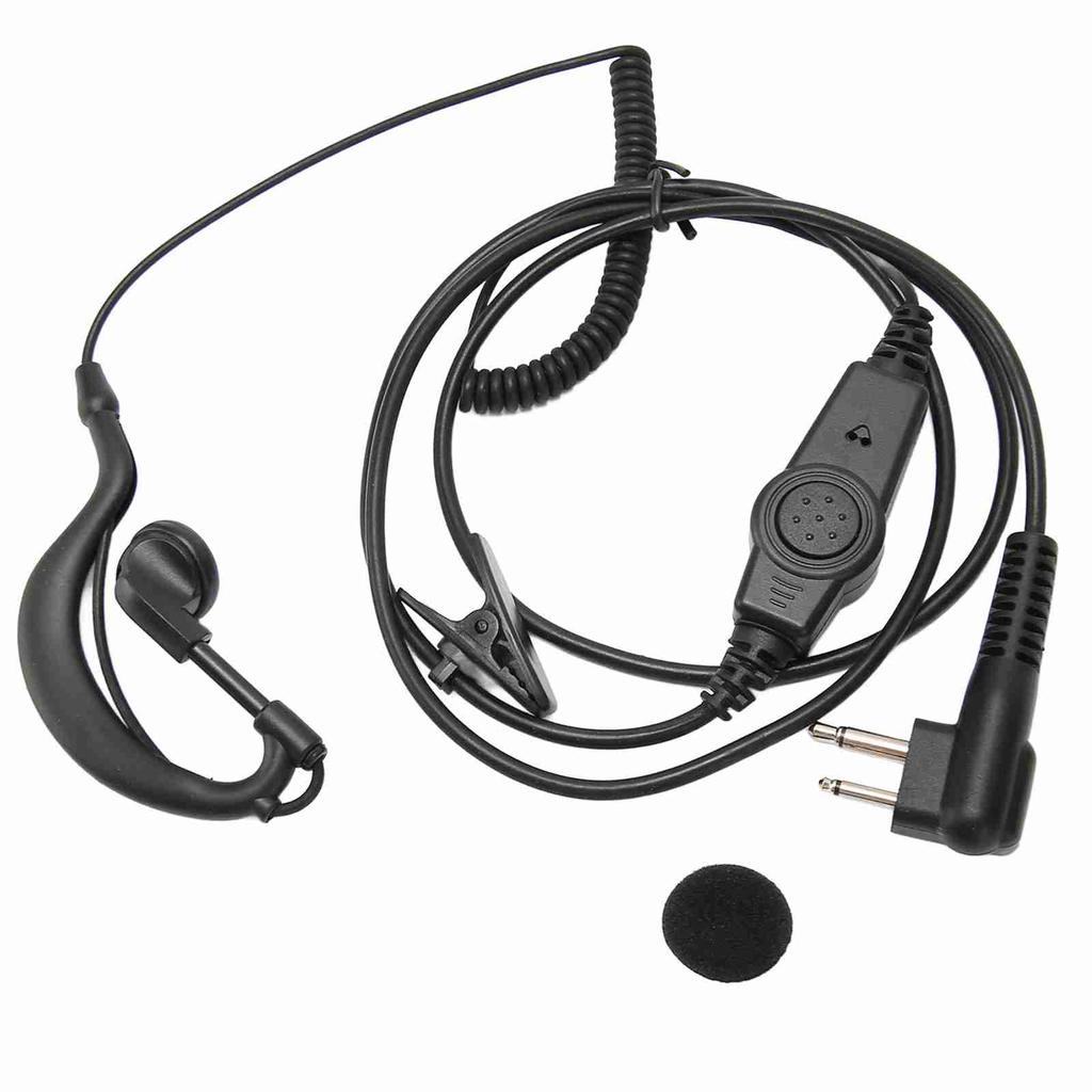 Intercom Earphone M Connector G Shaped Earhook Anti Interference Headphone For Motorola 318