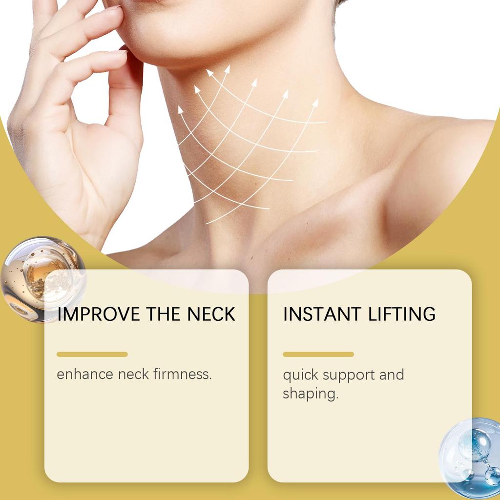 Jaysuing Invisible Neck Care Patch: Gentle daily moisturization for a comfortable neck contour and skin care