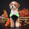 Pumpkin Pattern Halloween Dog Costume Creative Pet Cosplay Costume Dog Pumpkin Dress  Cosplay Party