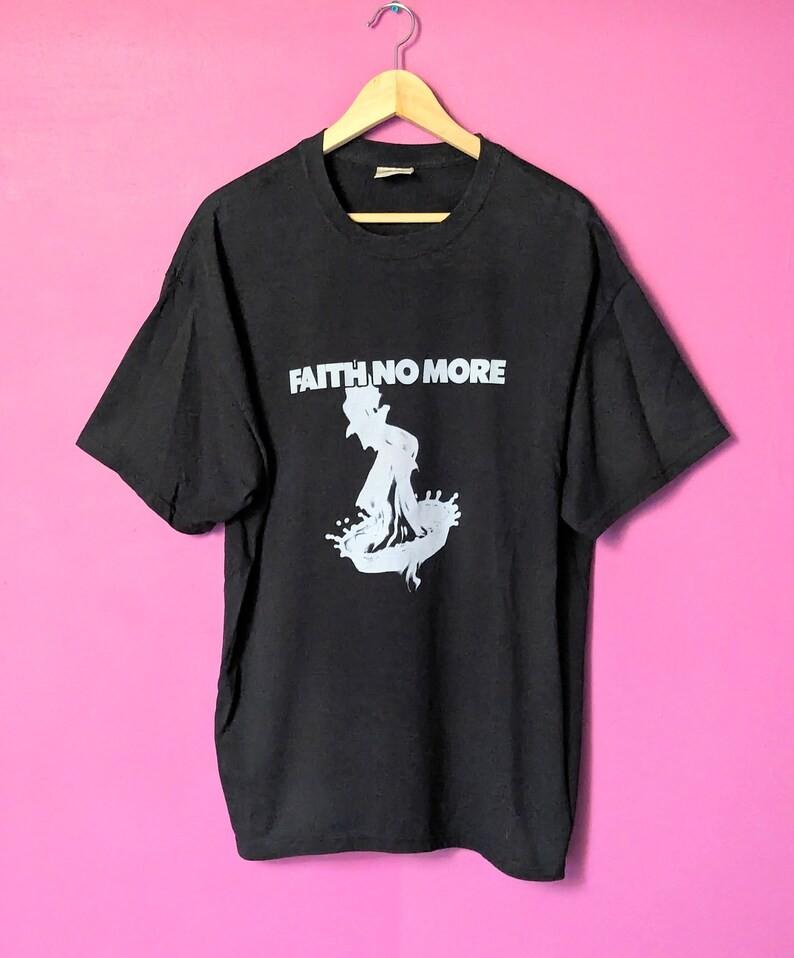 Faith No More The Real Thing винтажная футболка футболка рок-группы черная футболка QT355 XXXL