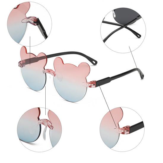 Childrens Sunglasses Glasses Baby Sunglasses Eyes Female Male Cartoon Sunglasses Fashion Frames