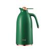 Shimeile Retro Green Glass Lined Thermos Bottle