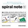Maruman Spiral Ring Notebook, 6mm Horizontal Ruled, B5, Blue, 10 Count, N641A-02