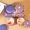 2-Piece Scented Candle Set: Smokeless Soy Wax, Dried Flower Design Tin
