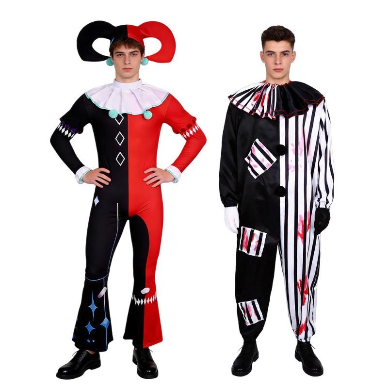 Halloween costume clown cosplay costume stage show costume cosA clown costume service