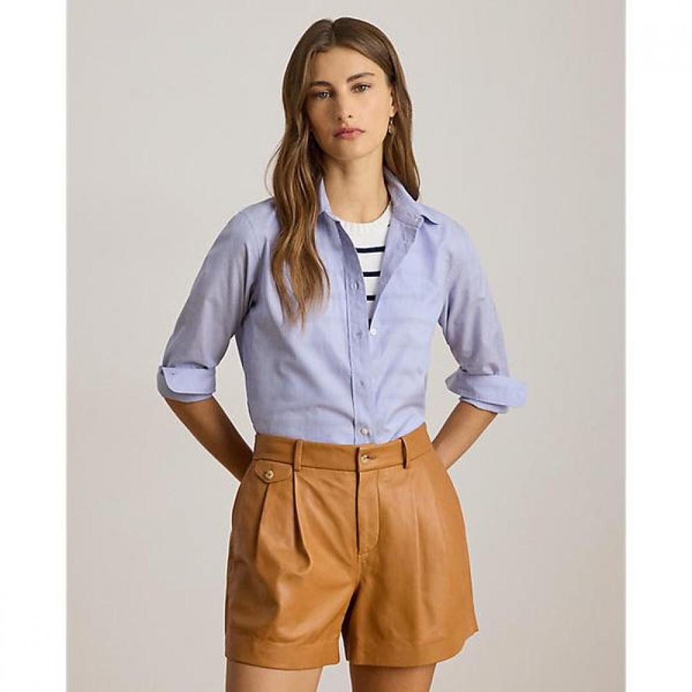 Lauren Ralph Lauren Classic Fit Cotton Shirt Wmlrshts6820530400 XS