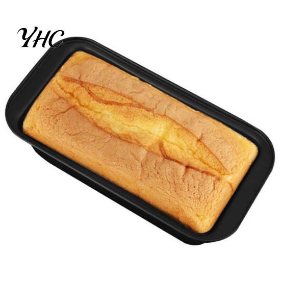 Cooking Baking Pan Non-stick Convenient Black Carbon Steel Home Cake Loaf for Chocolate Brownies