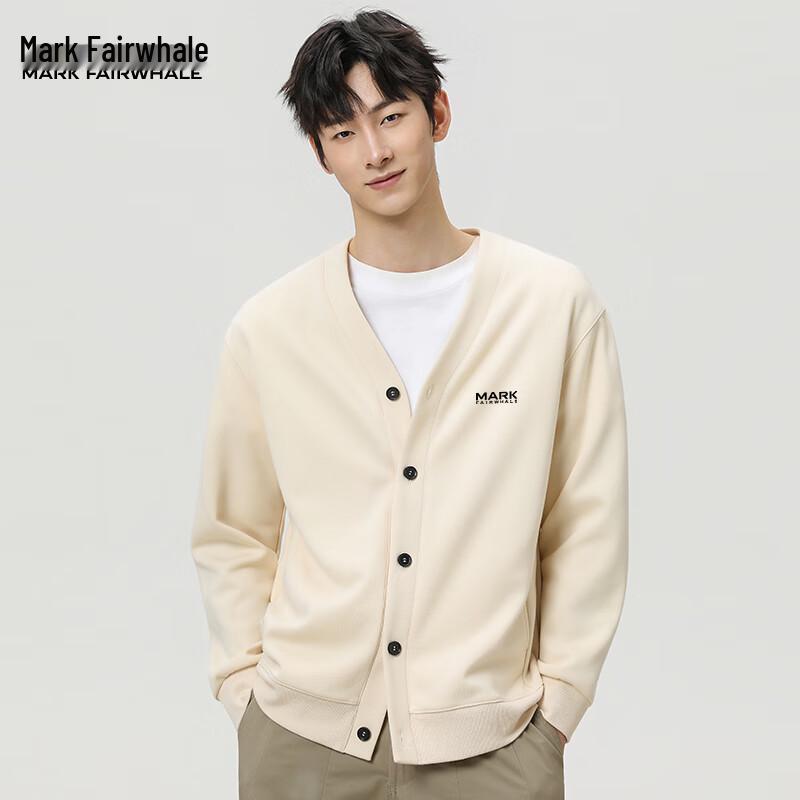 

Мужской кардиган-свитшот Mark Fairwhale из вафельного трикотажа, тяжелый XL