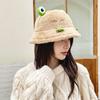 Cartoon Frog Plush Hat Lamb Frog Fisherman Hat Fashion Frog Bucket Hat  Winter