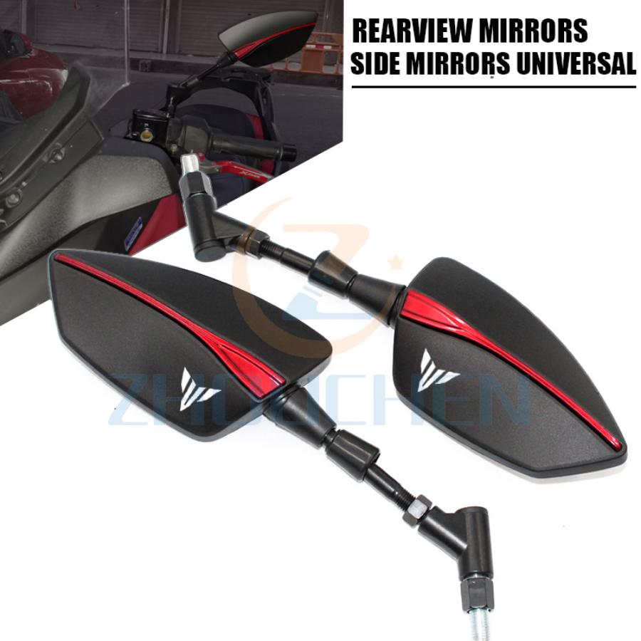 

Модифицированные детали мотоцикла для Yamaha MT 07 MT07 MT 09 MT09 MT03 MT 03 2022 Алюминиевое зеркало заднего вида с ЧПУ