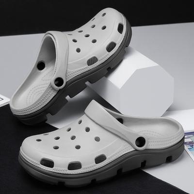 Ciabatte di Moda per Coppia Sandali Leggeri in EVA con Suola Morbida Zoccoli alla Moda per Donna Scarpe Impermeabili da Esterno per Giardino Ciabatte Antiscivolo da Spiaggia per Uomo