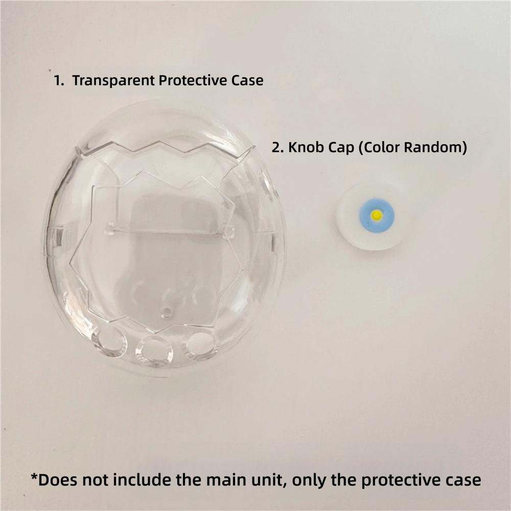 

Hard Acrylic Protective Cover Clear With A Random Rotating Cap Protective Shell Decorative Cover for Tamagotchi Paradise