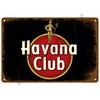 Vintage Bar Koktejlová plechová cedule - Kovová deska Nástěnná dekorace, Dekorace pro Pánský doupě, Klub, Hospodu, Domácí železná malba Dekorace