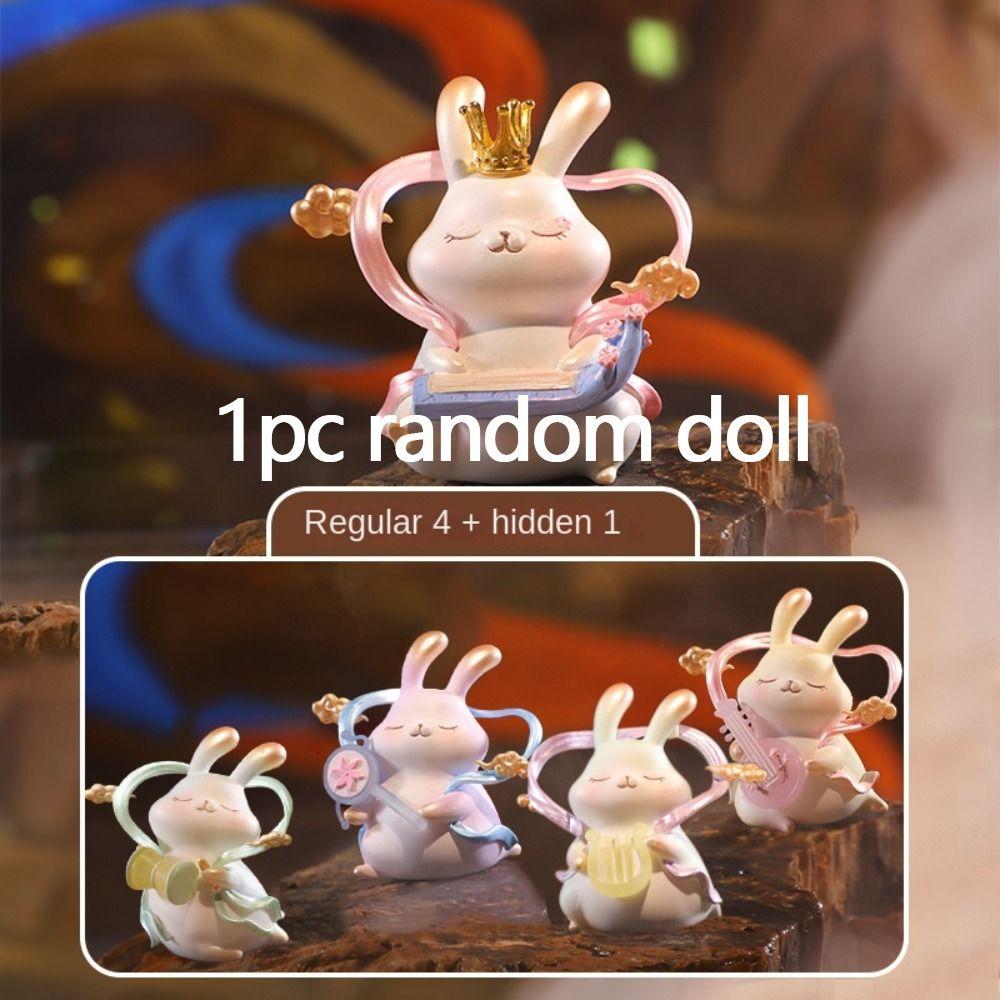 

Cute Style Anime Figure Model Colorful Ancient Costume Girl Doll Desktop Decor style 1