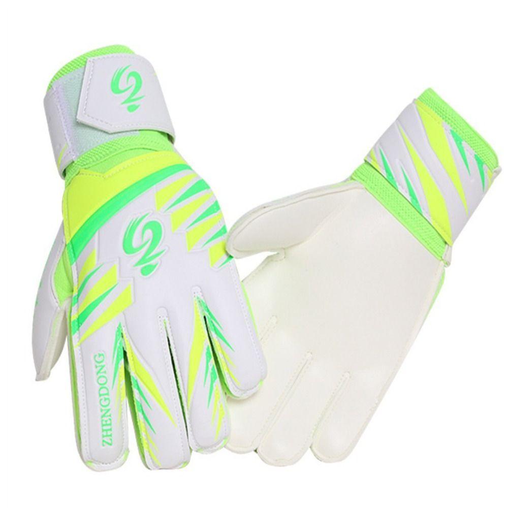 1 Pair of Wear-resistant Football Gloves Excellent Goalkeeper Training Gloves Teenager