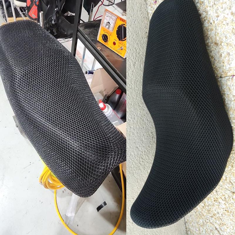 Motorcycle Anti-Slip 3D Mesh Fabric Protecting Cushion Seat Cover For Suzuki V-Strom VStrom DL650 DL1000 DL250 DL 650 1000 250