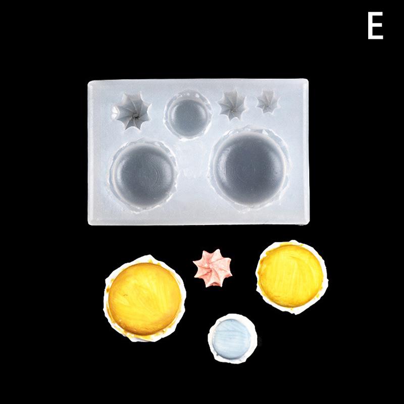 Diy Crafts Casting Baking Tool Mini Food Dessert  Epoxy Resin Mold Cake Candy Chocolate Silicone Mould