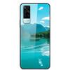 Tempered Glass Case For Vivo Y31 Y51 Case Soft Silicome Bumper For Vivo Y51 Y31 Phone Case Hard Glass Back Cover Y 31 Y 51 Funda