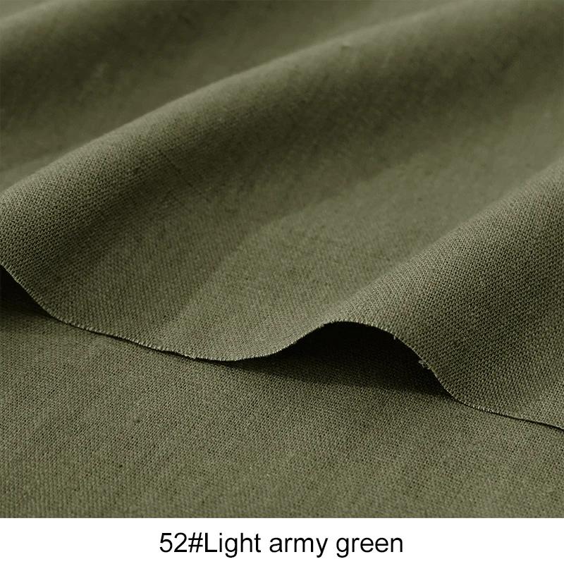 135x50/200cm Soft Faux Cotton Linen Fabric For Decorative Cloth Curtain  Clothing Tablecloth Handmade DIY Sewing Fabric W300022