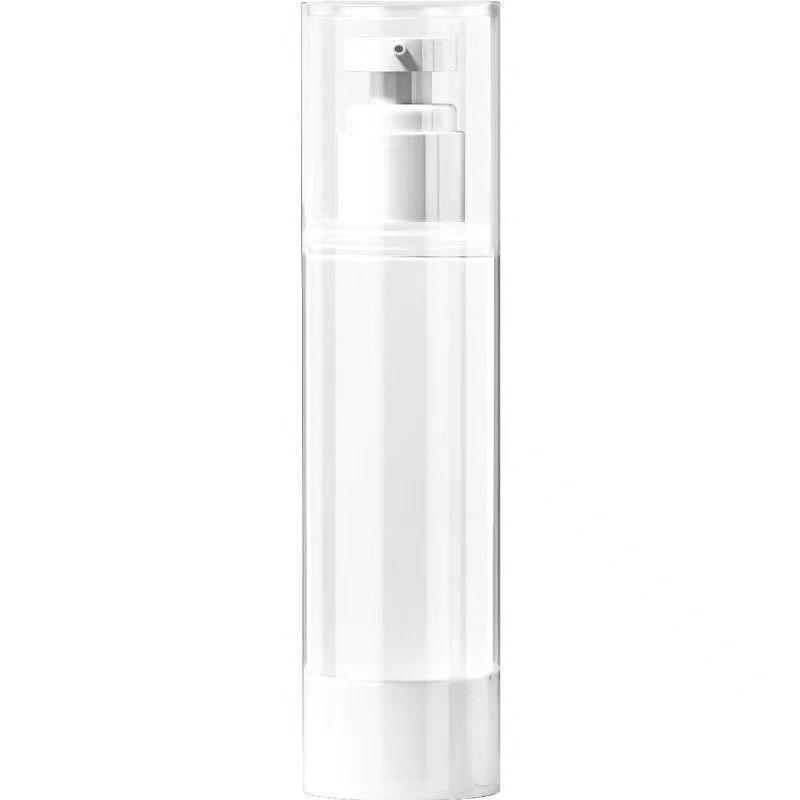 Portable Cosmetic Travel Spray Bottle - Vacuum Press Pump for Moisturizing Lotion