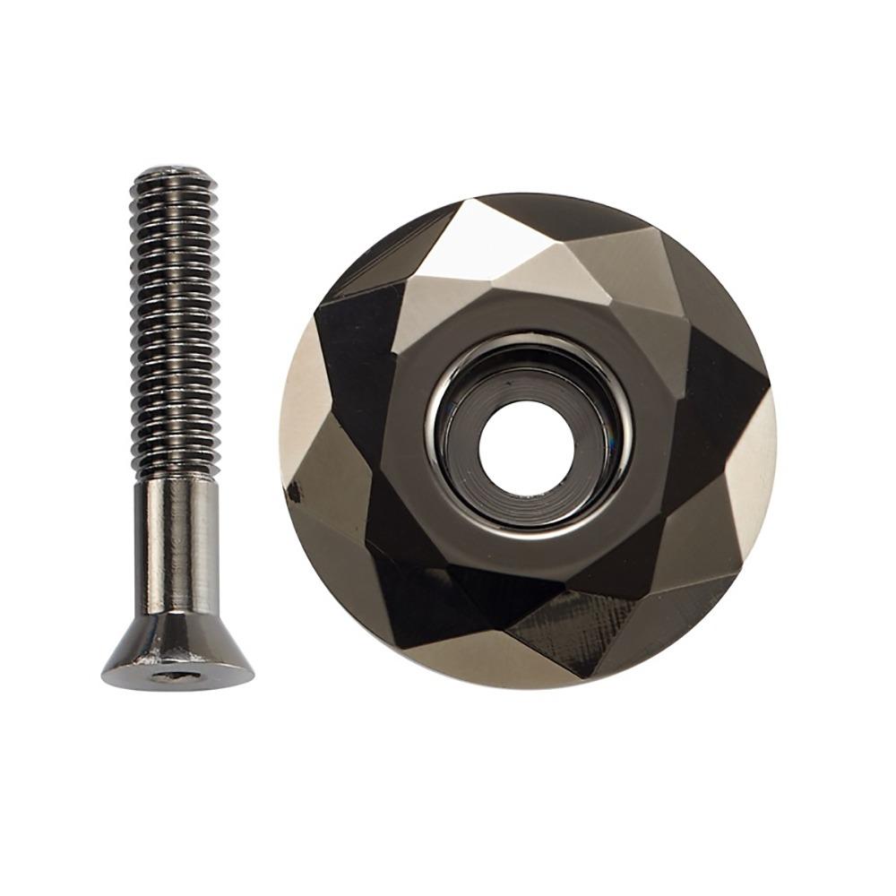 for 28.6mm Bike Headset Top Cap Aluminum Zinc Zinc Alloy Bicycle Grip End Cap  Mountain Bike