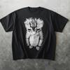 Sad Kitten Meme Standing Cat T-Shirt