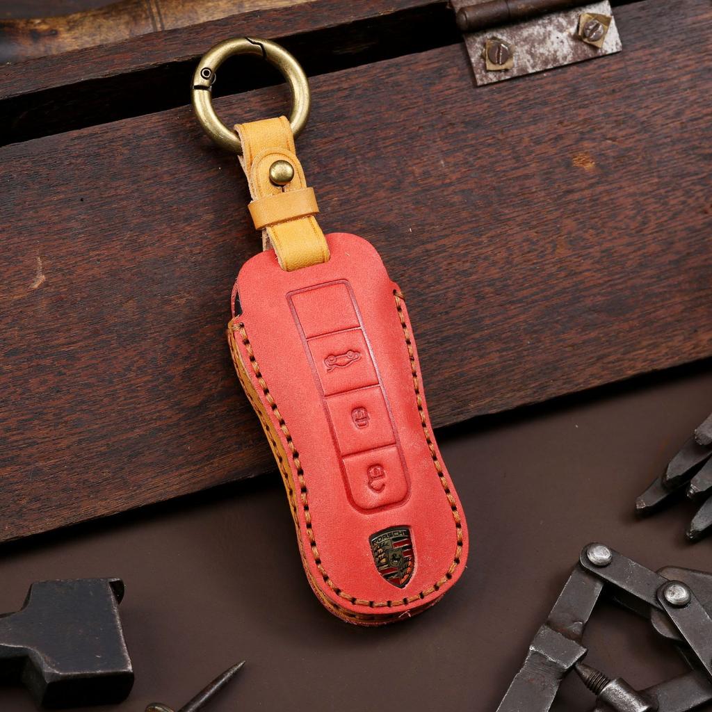 Für Porsche Macan Schlüsseltasche Mackay Paramela Schlüsselanhänger 718 Cayenne Schlüsseltasche