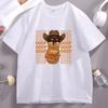 Vintage Cowboy The Burnt Peanut Goop Tshirt Funny Meme T Shirt Casaul Cotton Short Sleeve Round Neck Tshirt Streetwear Clothes