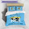 3pcs The Powerpuff Girls2 Cover Set - Personalized Name, HD Printed Bedding with 1 Cover and 2 Pillowcases - Perfect for Home Decor, Easy Care