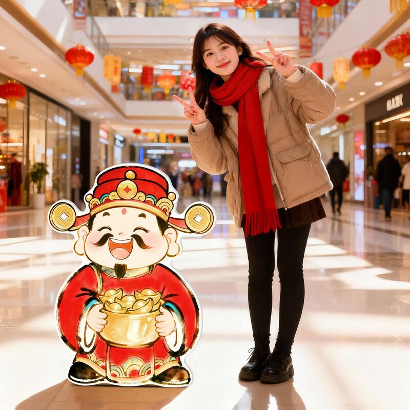 New Year KT Board Decorative Display