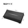 Tissue Case Car Holder Hanging Sun Visor Rear Seat Car Accessories Jimny Hiace Alphard PU Leather Stylish Armrest Space-Saving (Black) [Item]