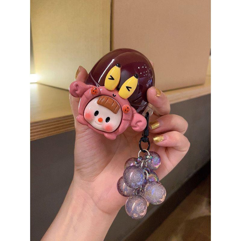 

Case New Arrival Freebudspro3 Bluetooth Earbuds Case Freebuds4/4e Cute 5i Three-Dimensional Cartoon 3 Generation Pro4 Pendant SE3 Soft 6i Stylish Tide Huawei FreeBuds Pro2 Stereo crab girl + pendant