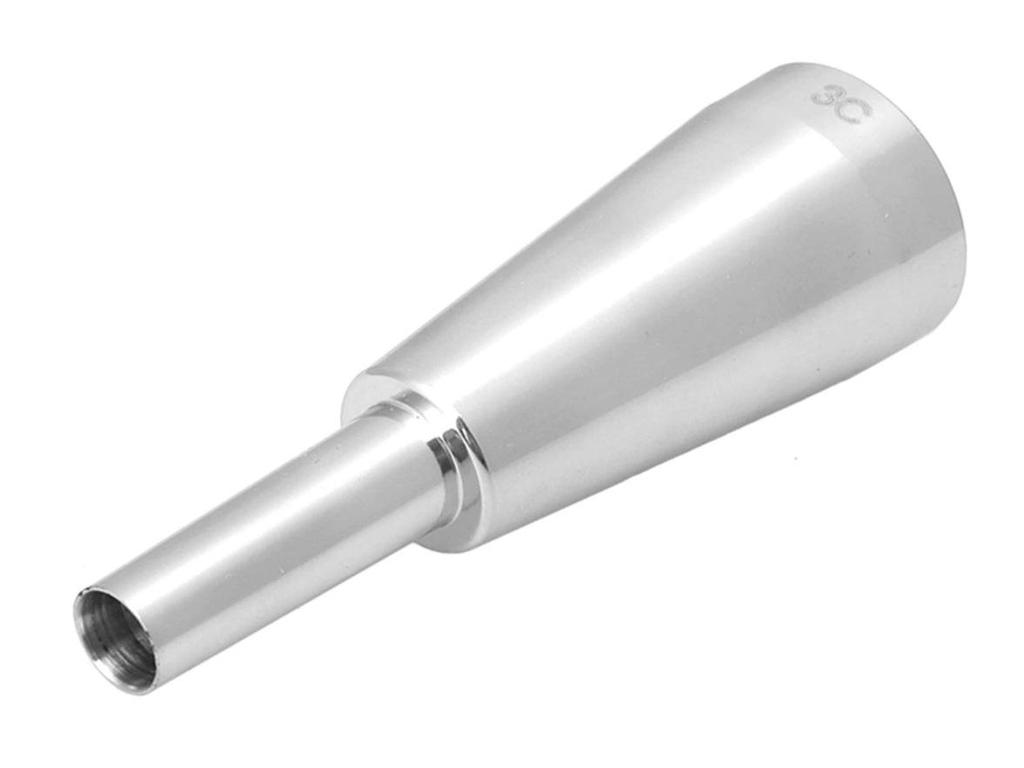 American Style Small Bullet Tip 3C Mouthpiece in Silver Gold