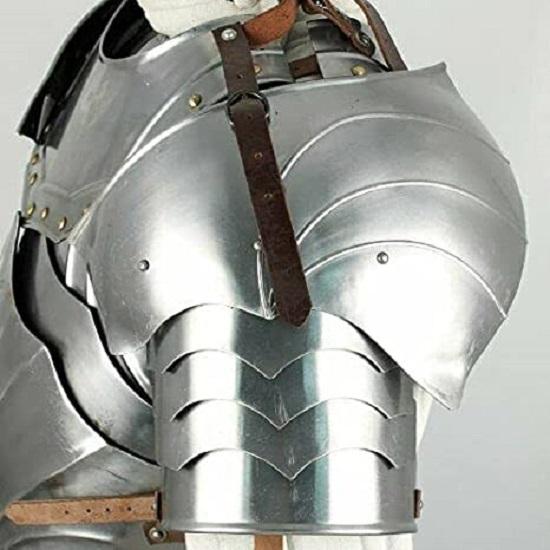 Zestaw 20 Gauge Steel Metal Muscle Complete Medieval Knight Arms Arms