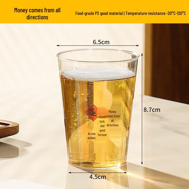 Aviation-Grade High-Temp Resistant Crystal Gongfu Tea Cup
