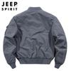 JEEP SPIRIT Men's Baseball Collar Bomber Jacket