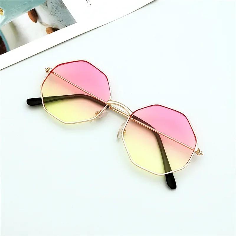 Steampunk Kids Sunglasses Vintage Round Sun Glasses for Boys Girls Luxury Children Eyewear Accessories