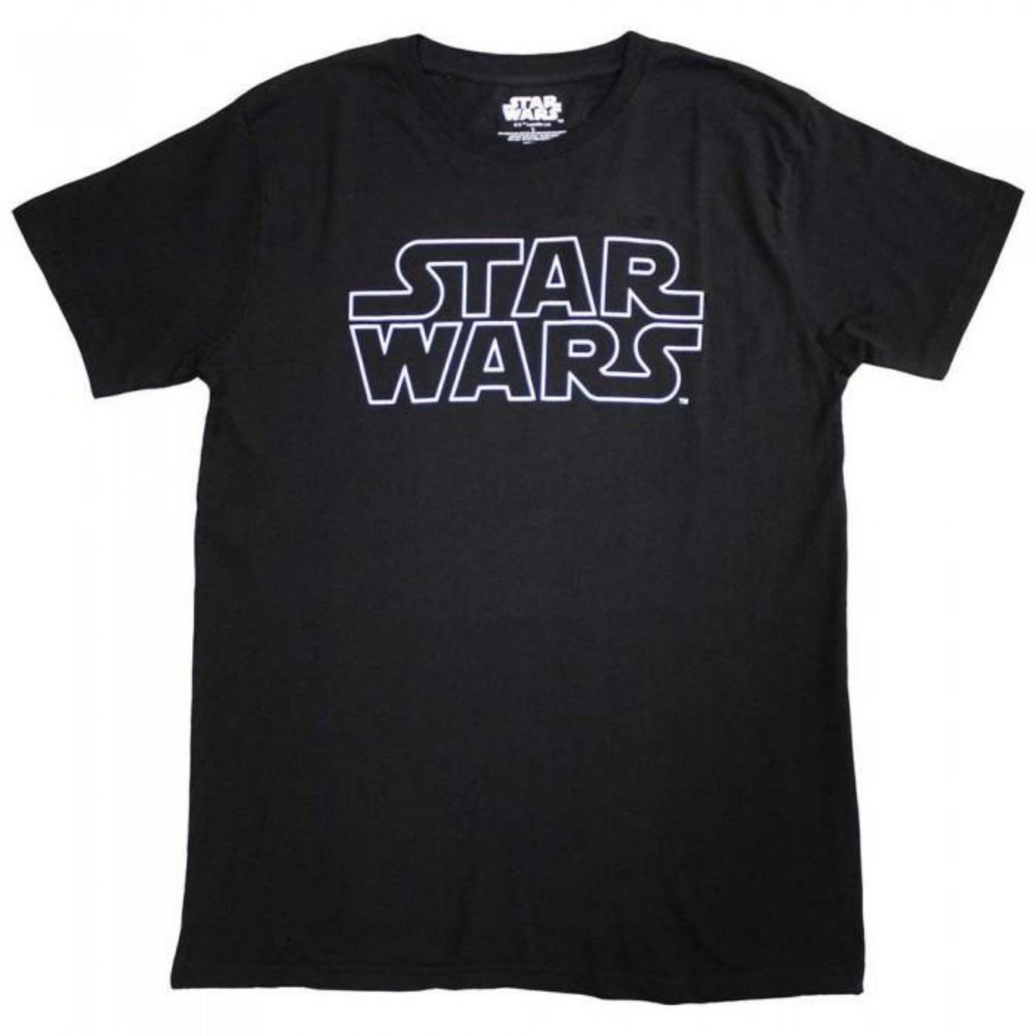STAR WARS Unisex Adult Logo T-Shirt S