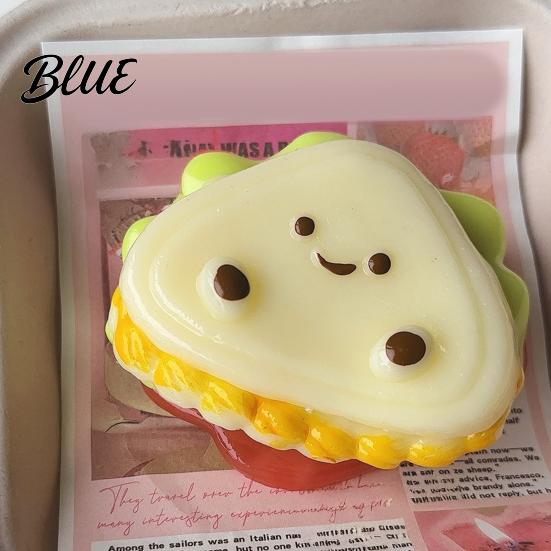 Adult Fidget Toy Layered Sandwich Stress Relief Toy, Slow Rising Cartoon Squeeze Toys Detachable for Kids Adults Shape