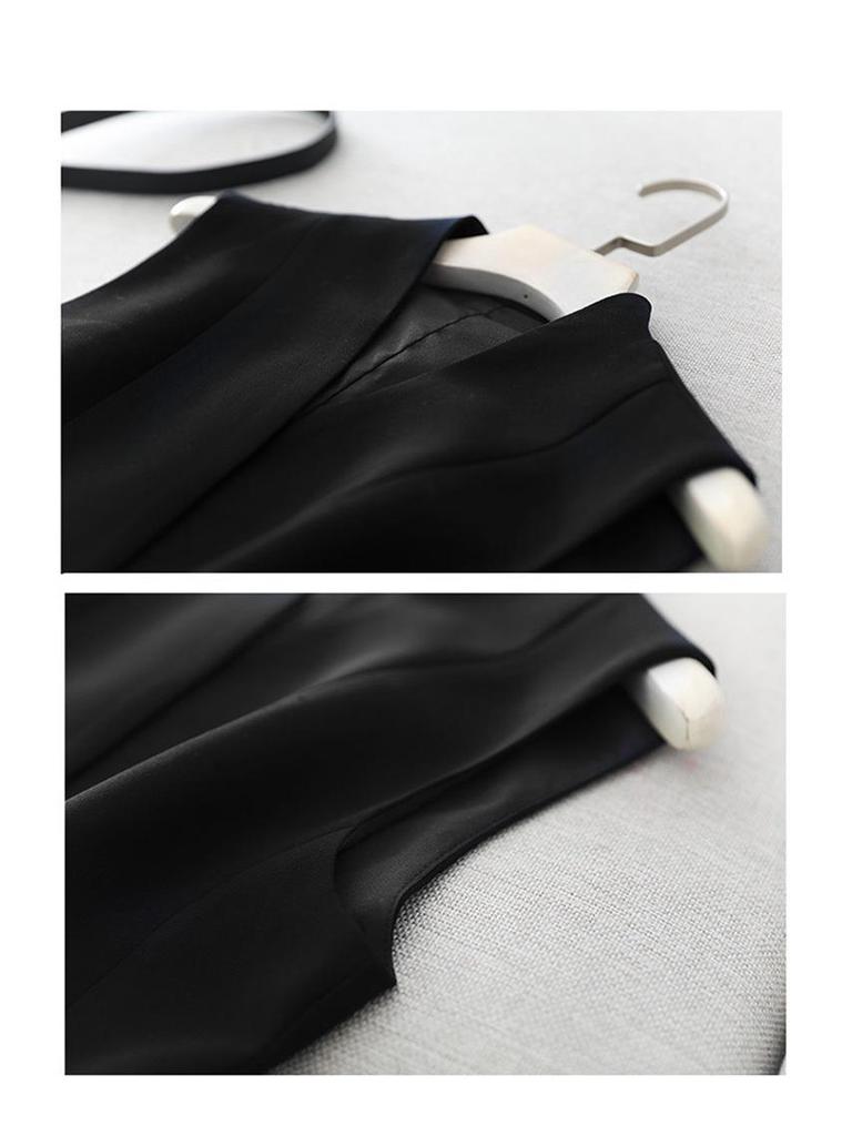 2025 Early Spring & Autumn Women's Mid-Length Suit Vest Jacket with Excellent Tailoring