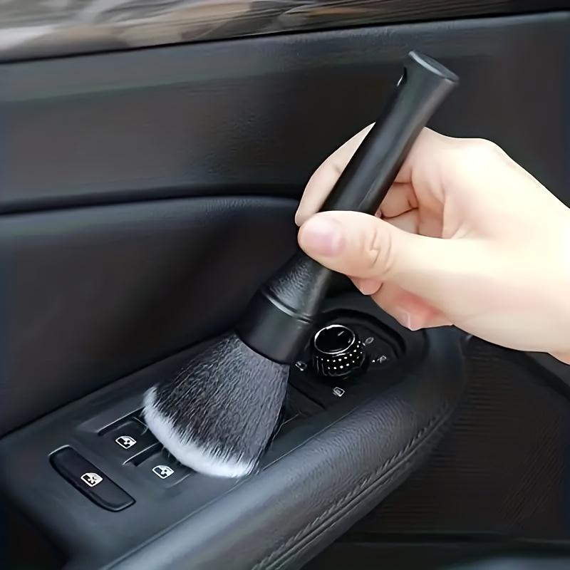 1pc Car Interior Detailing Brush, Soft Bristle Cleaning Brush Dusting Brush Car Interior Cleaning Tool Car Dash Duster Brush