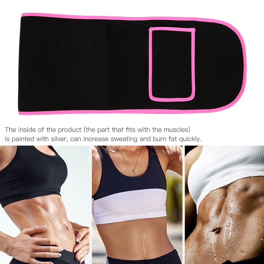 Waist Support Compression Shaping Perspiration Body Sculpting Abdomen Belt Protective Gear for Yoga Fitness