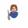 Classic Horror Series Figure Dolls Mini Building Blocks Set Halloween Dress-Up Role Play Collection Gift Toy