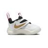 Nike Team Hustle D11 TD White Gold University Red Baby Sneakers Metallic-Gold Black DV8995-104